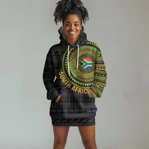 Personalised South Africa African Tribal Pattern Hoodie Dress Chest Arm Tattoo LT15