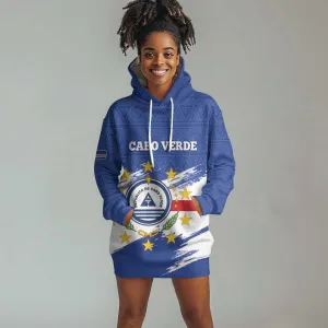 Personalized Cape Verde Hoodie Dress Coat Of Arms - African Pattern LT14