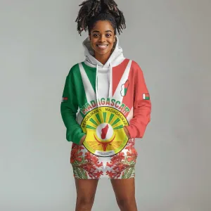 Personalized Madagasikara Hoodie Dress Seal With Poinciana LT15