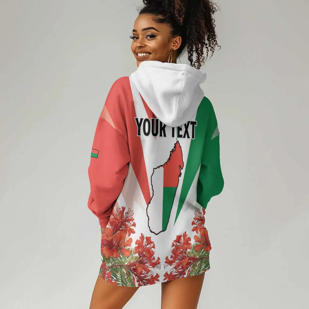 Personalized Madagasikara Hoodie Dress Seal With Poinciana LT15