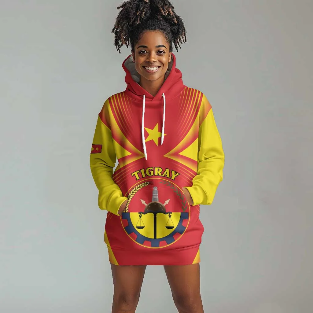 Personalized Tigray Region Hoodie Dress Coat Of Arms With Tigray Map LT15