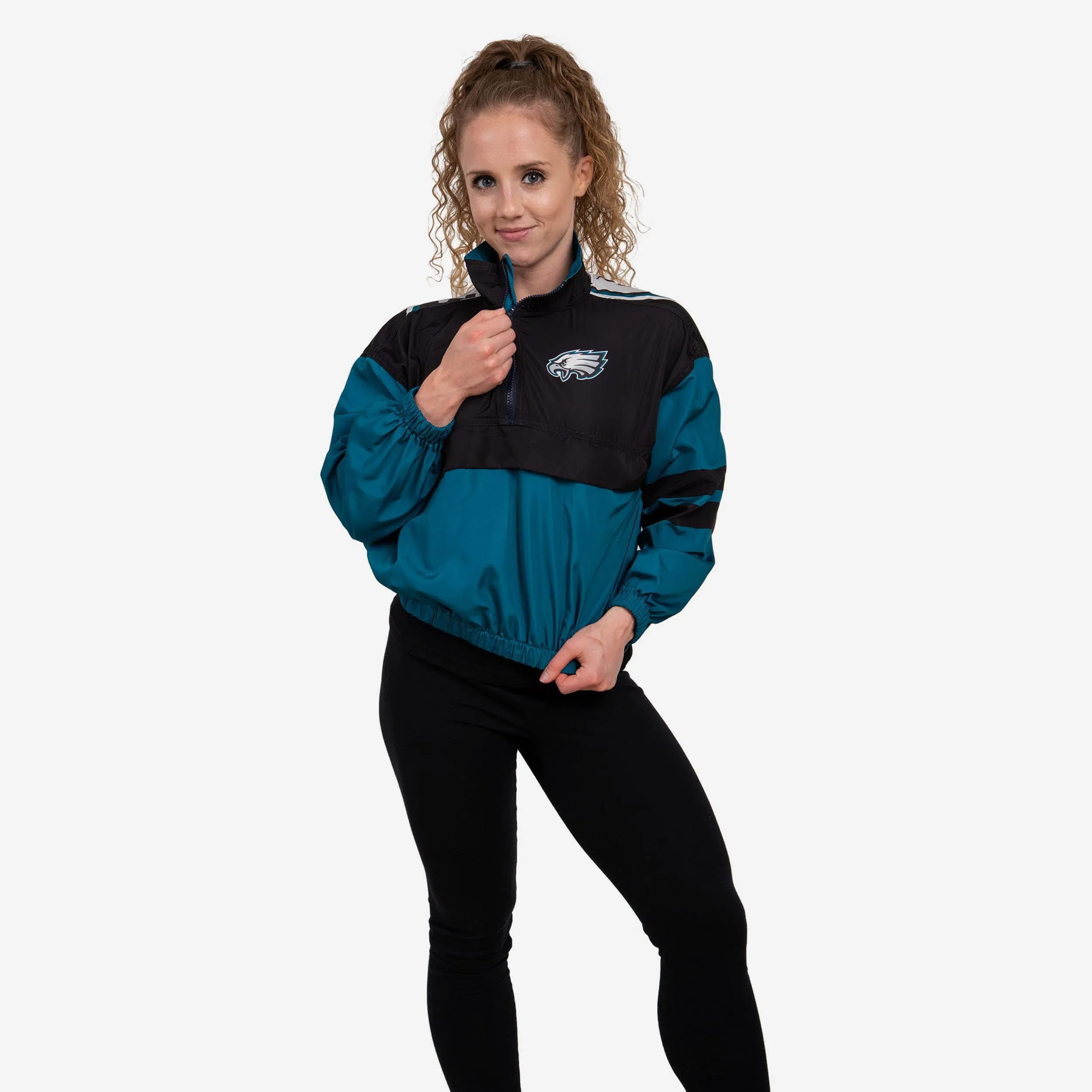 Philadelphia Eagles Womens Winning Play Windbreaker