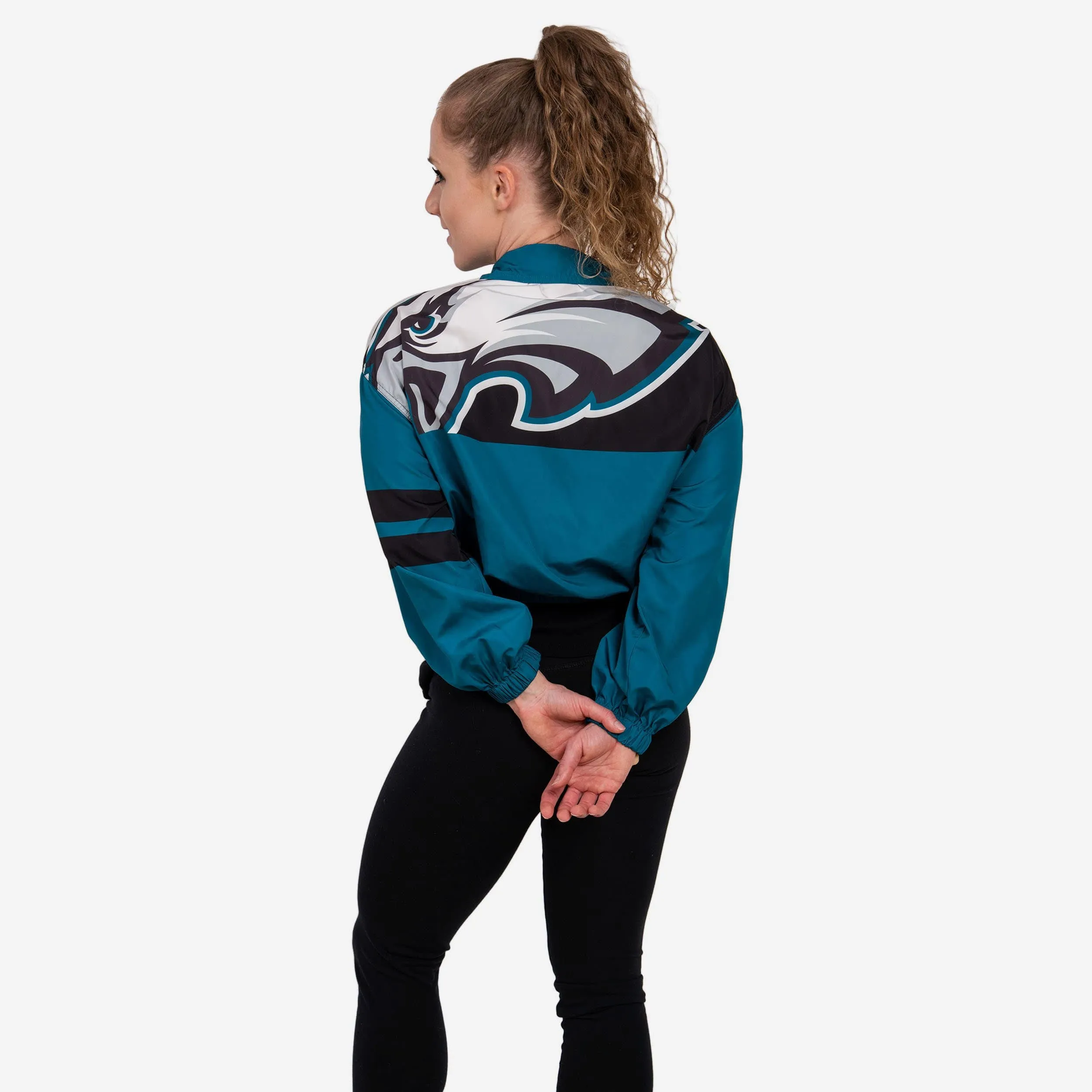 Philadelphia Eagles Womens Winning Play Windbreaker