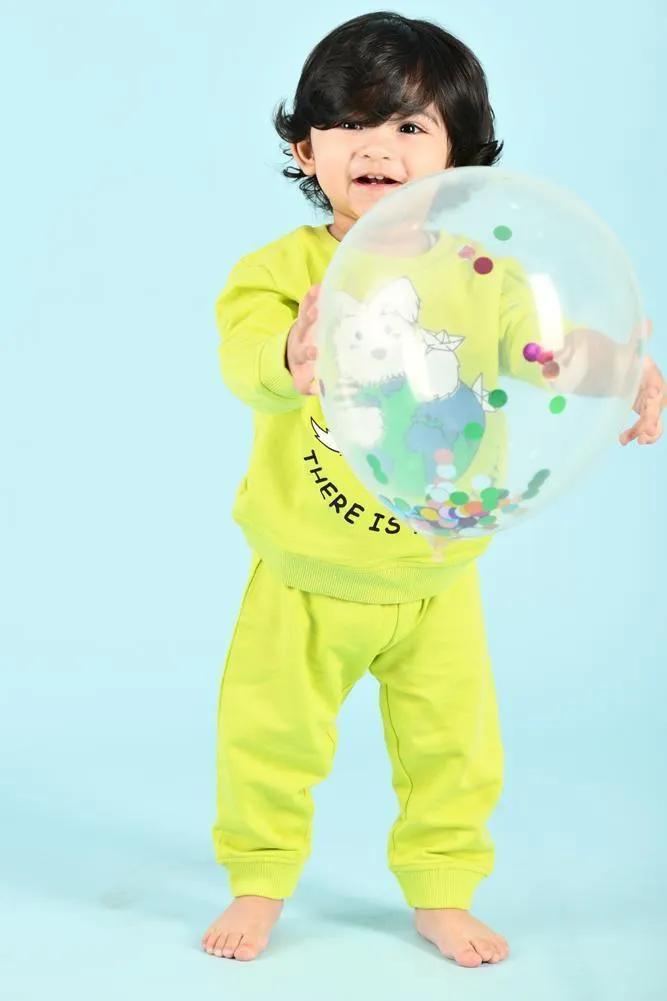 PLANET B BOYS SWEATSHIRT JOGGER SET (FLEECE)
