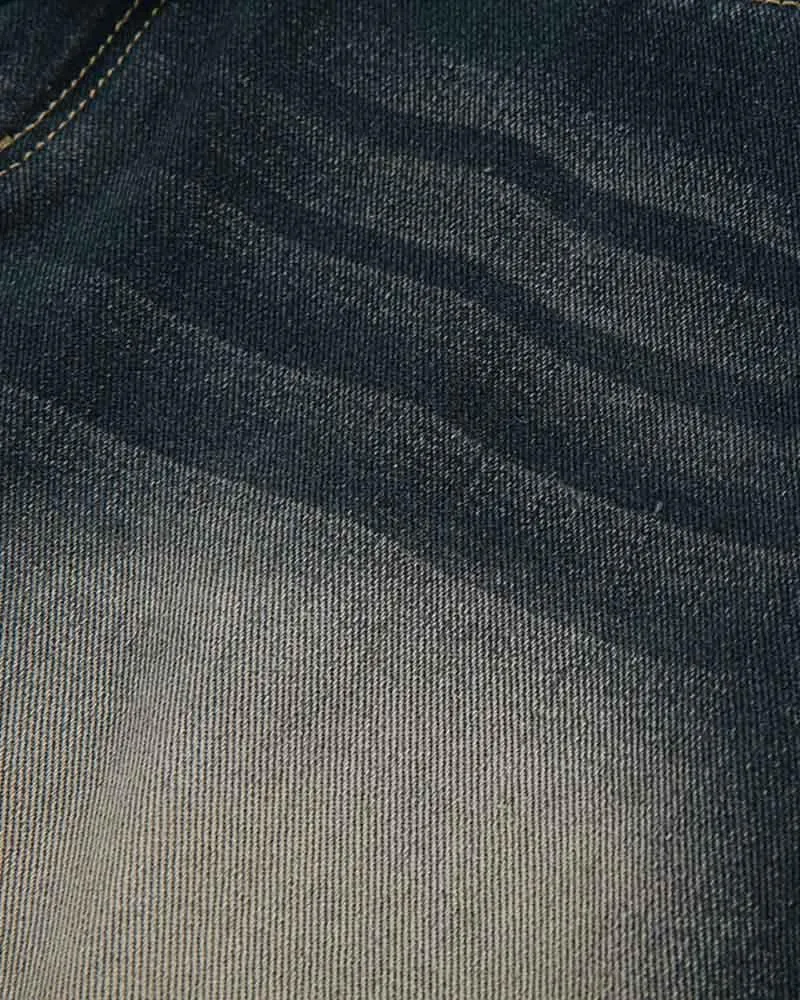 Playfoot Faded Maxi Denim Skirt
