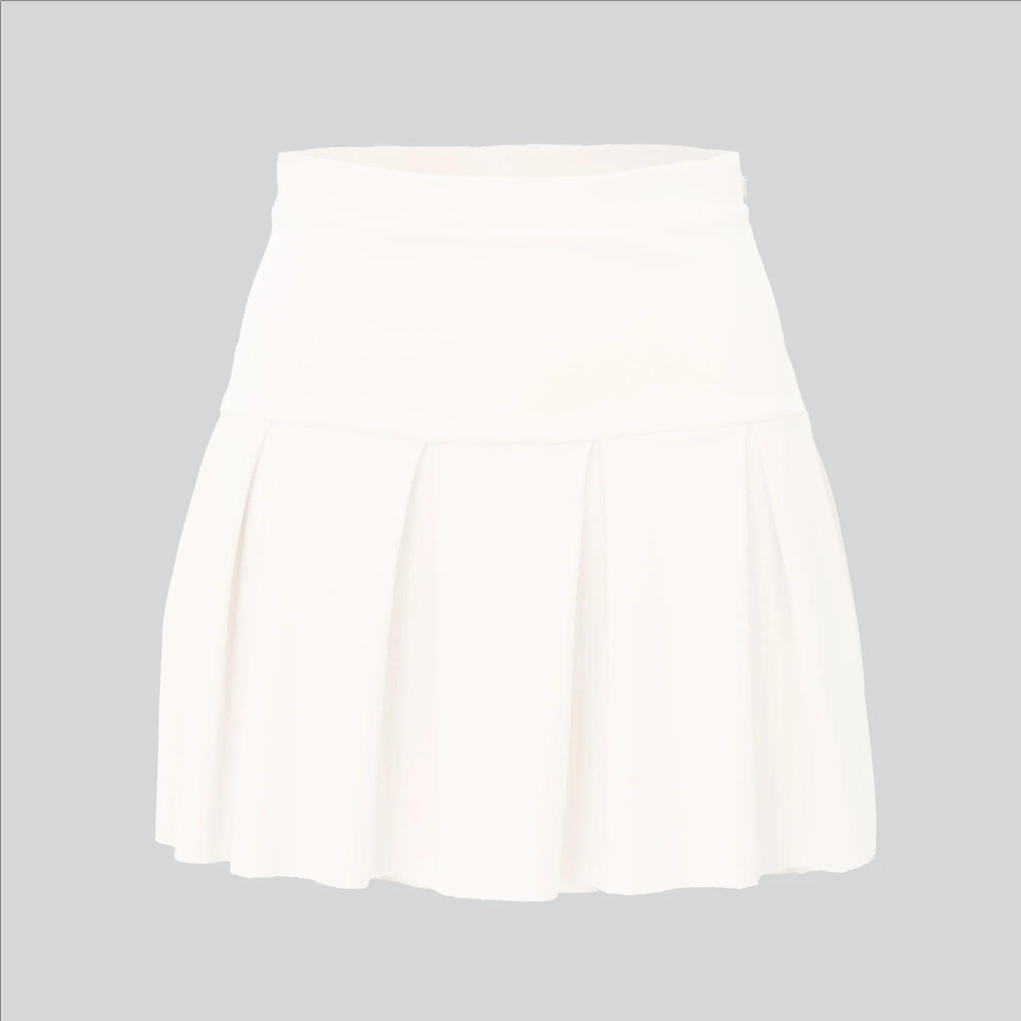 Pleated Mini Skirt