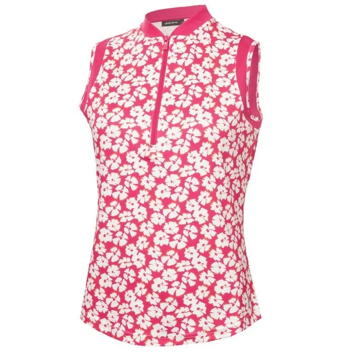 Polo de golf con estampado Odessa de Green Lamb