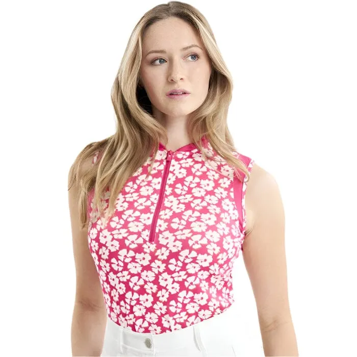 Polo de golf con estampado Odessa de Green Lamb