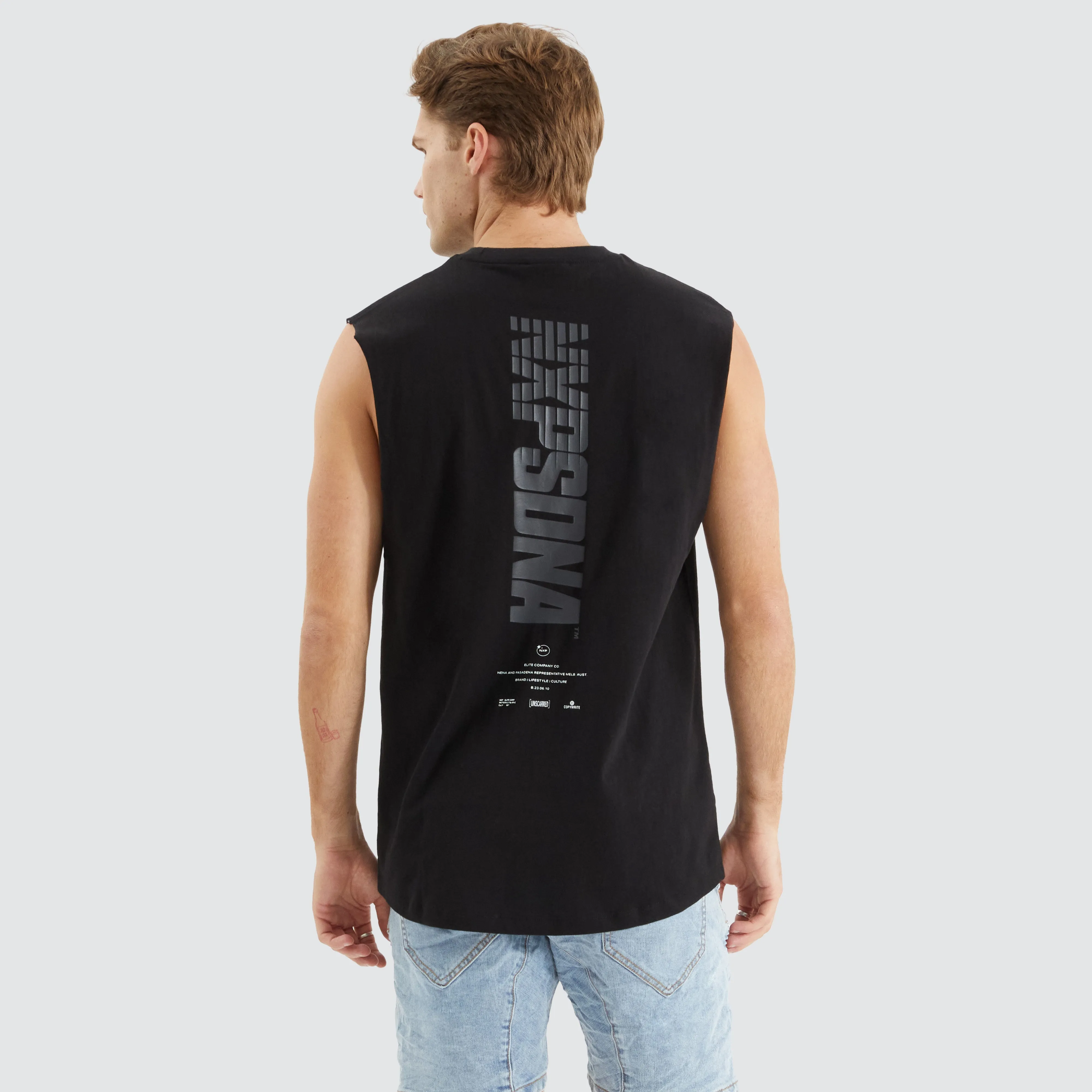 Primary Scoop Back Muscle Jet Black