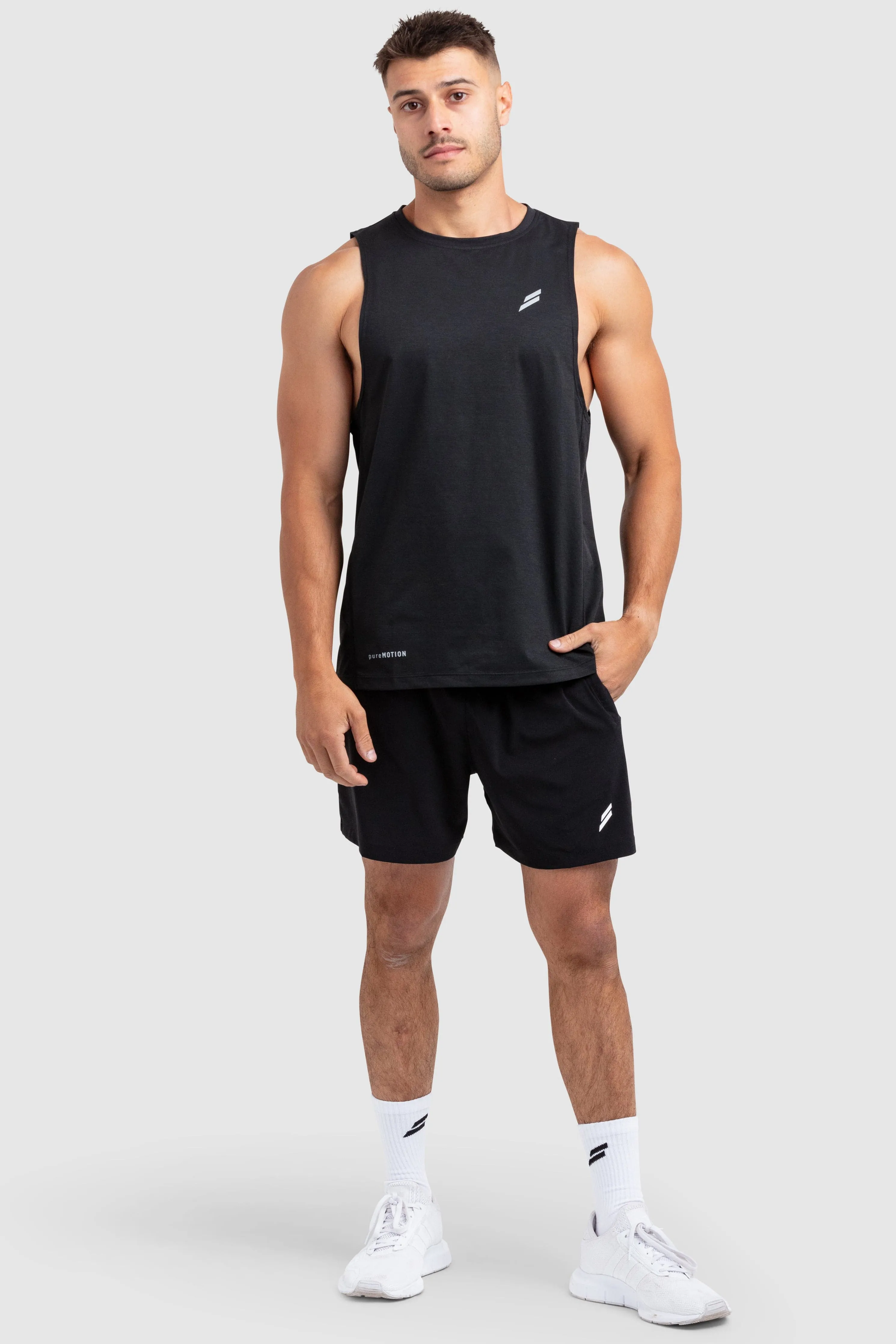 Puremotion Muscle Tank V3 - Black