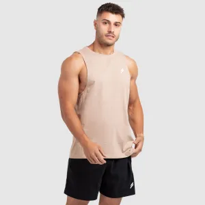 Puremotion Muscle Tank V3 - Light Taupe