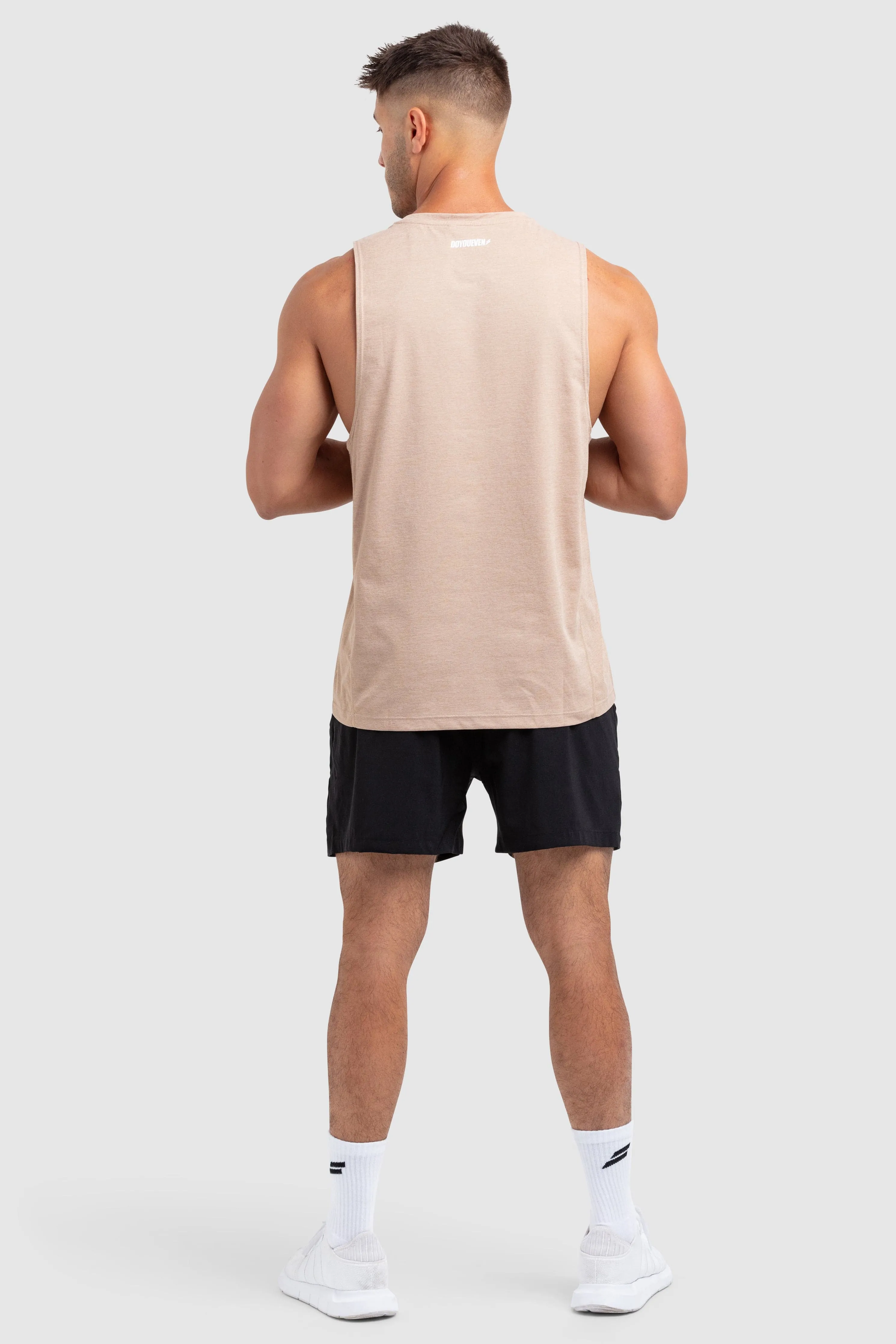 Puremotion Muscle Tank V3 - Light Taupe