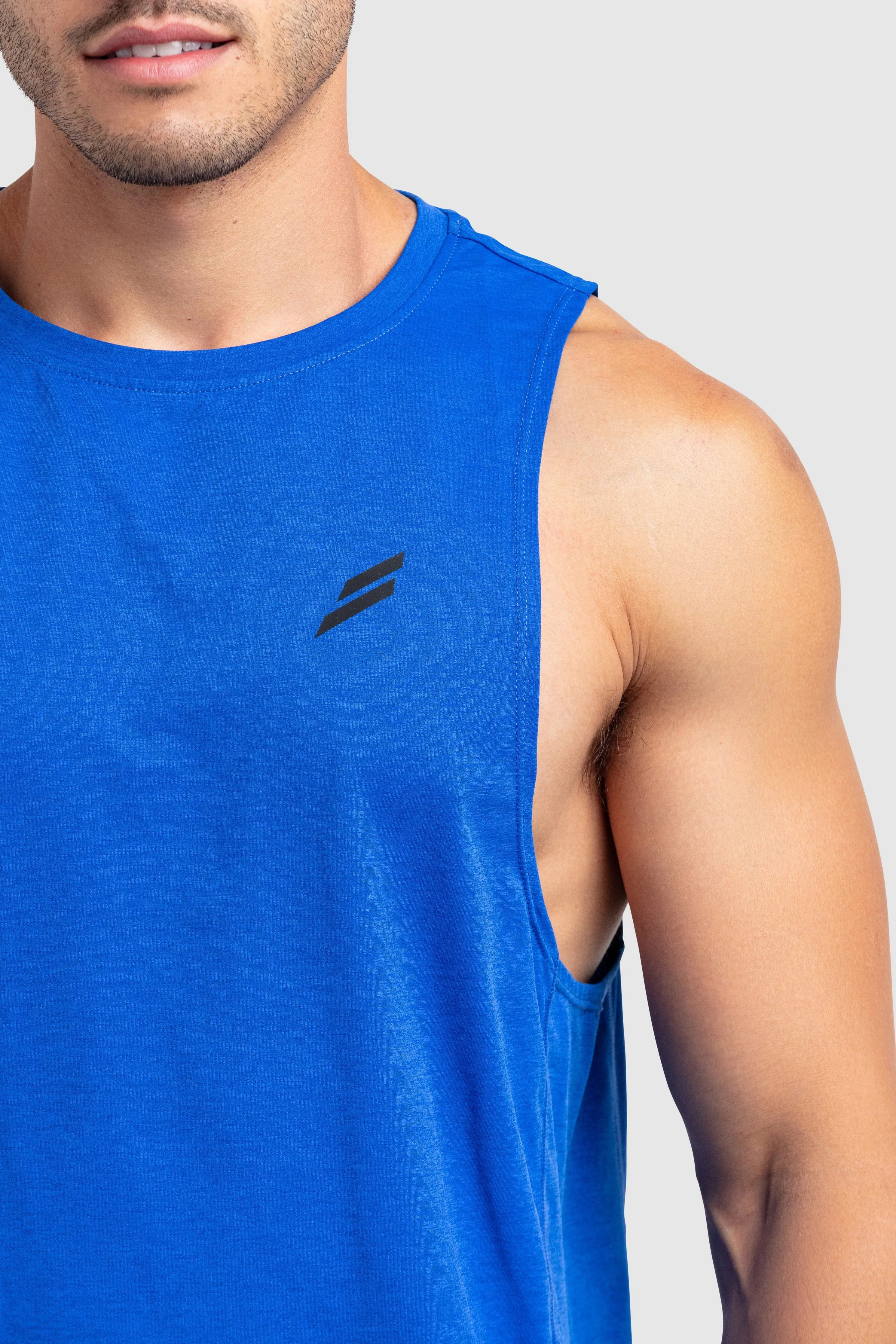 Puremotion Muscle Tank V3 - Olympian Blue