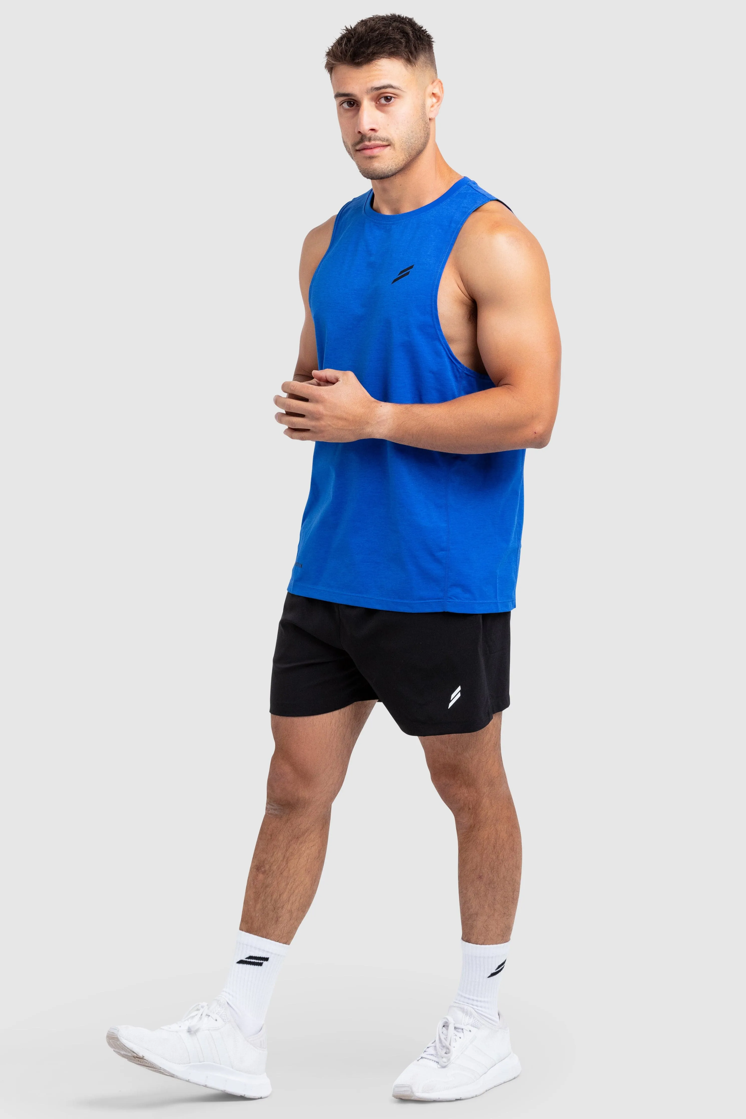 Puremotion Muscle Tank V3 - Olympian Blue