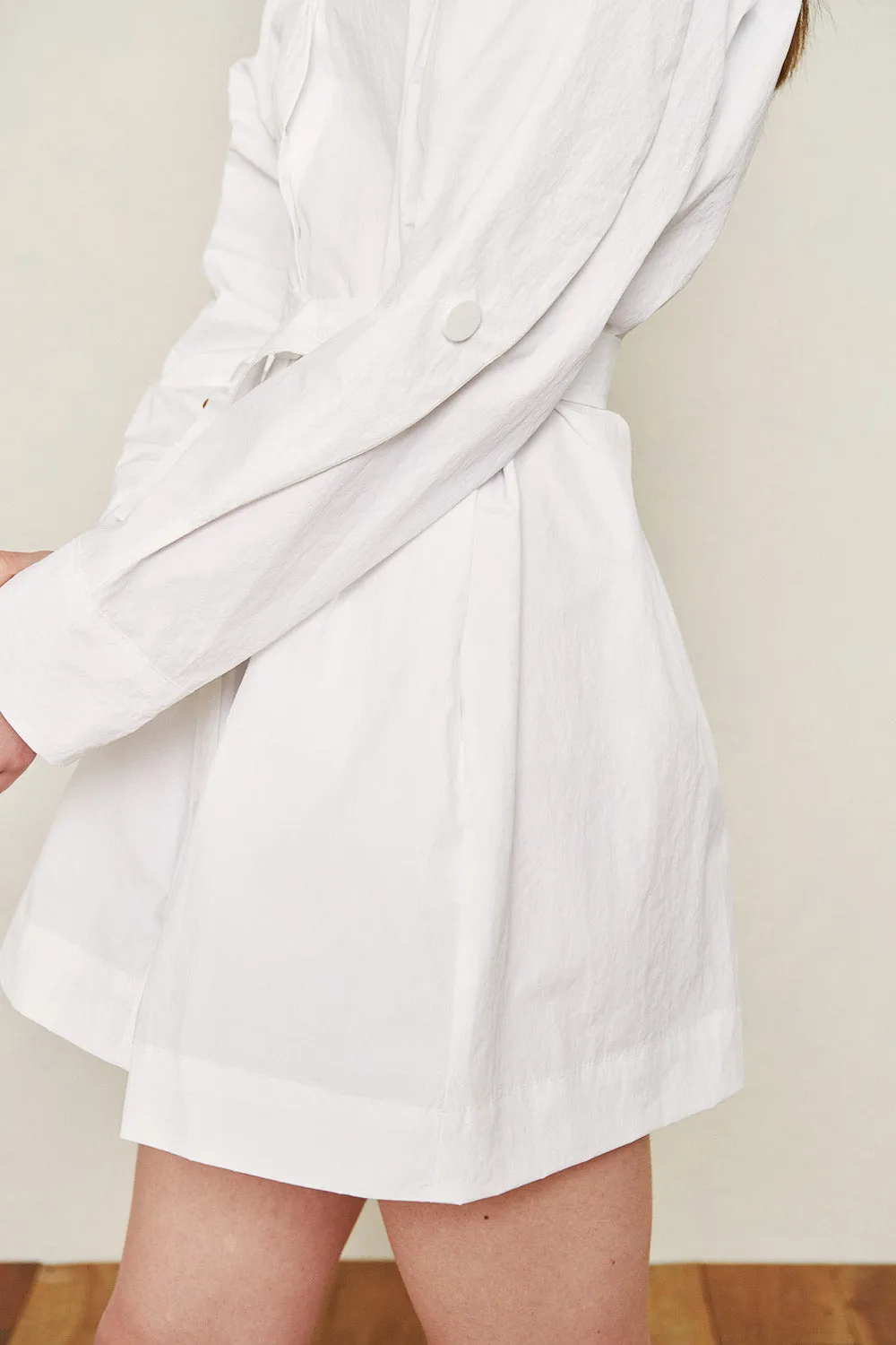 Recycled Nylon Shirt Dress