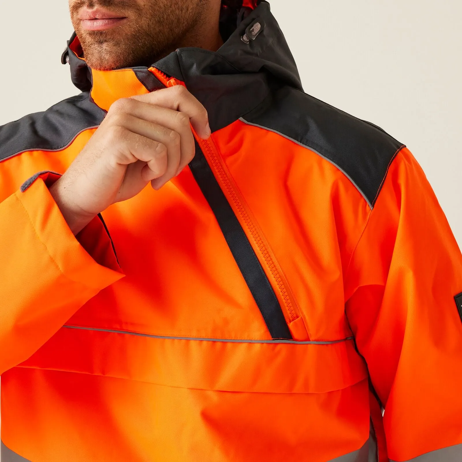 Regatta Professional Mens Hi-VIS Tactical Windbreaker