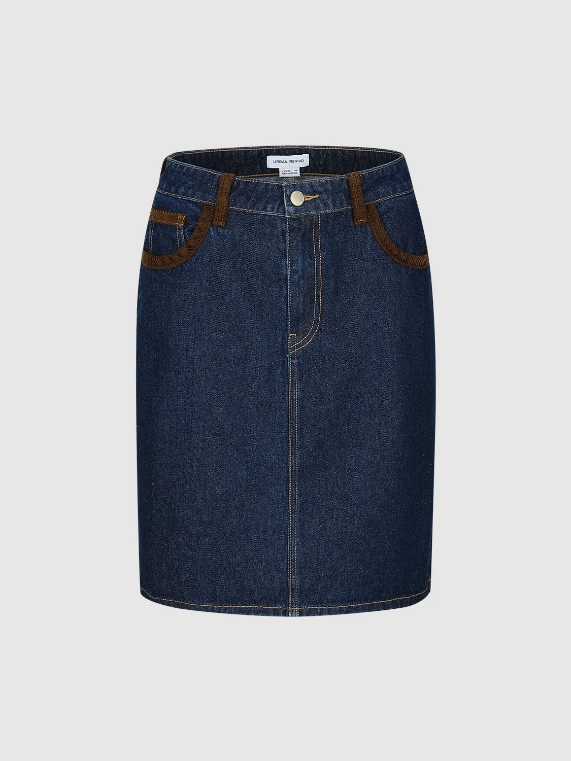 Regular Denim Skirts
