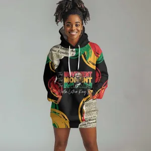 Remembering The Legacy Of MLK Hoodie Dress LT05