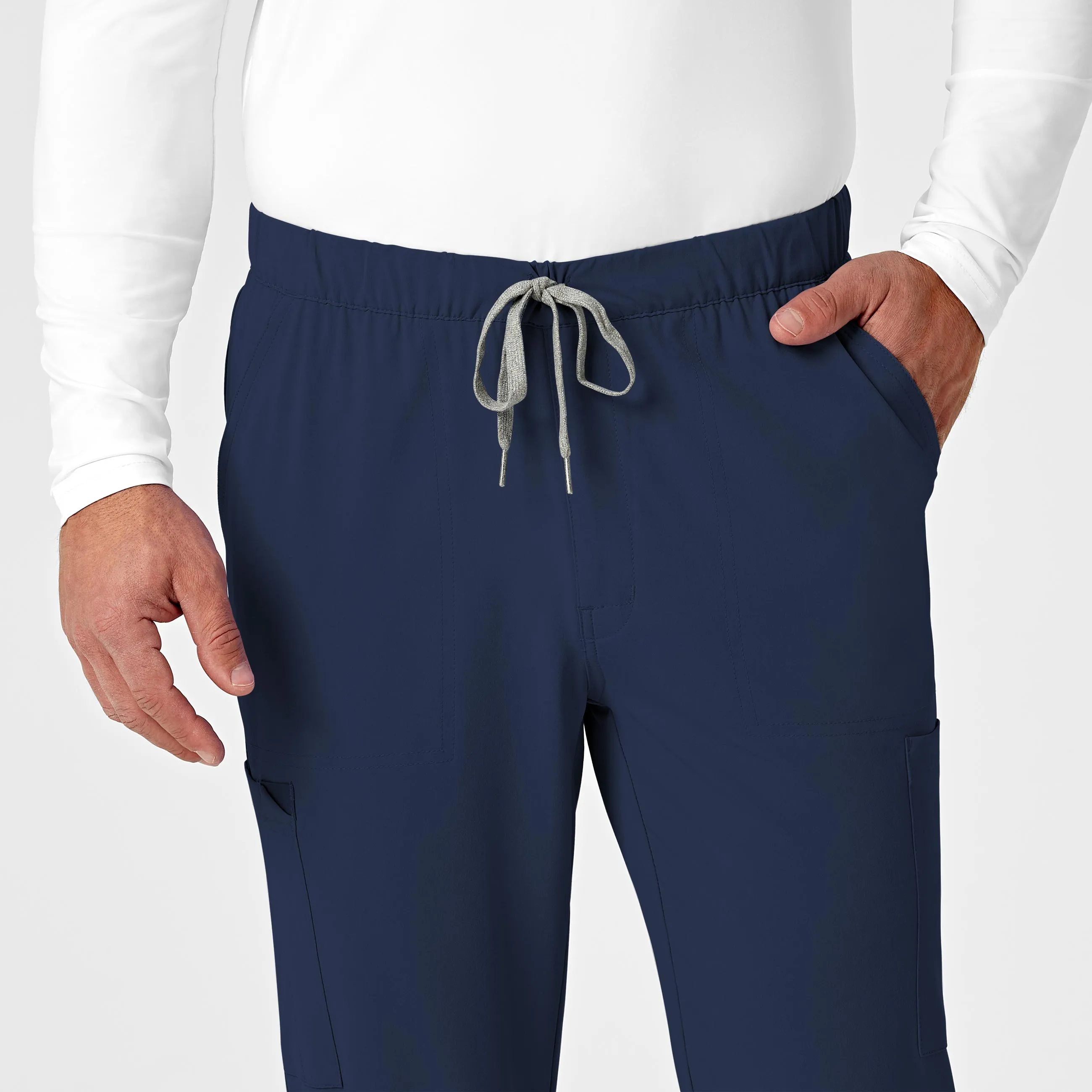 RENEW 5034 Men's Jogger Scrub Pants Navy
