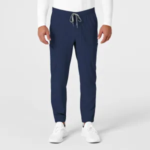 RENEW 5034 Men's Jogger Scrub Pants Navy