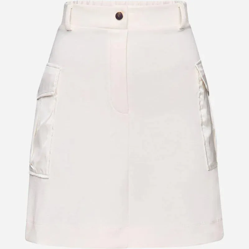 Rich & Royal Scuba Satin Skirt