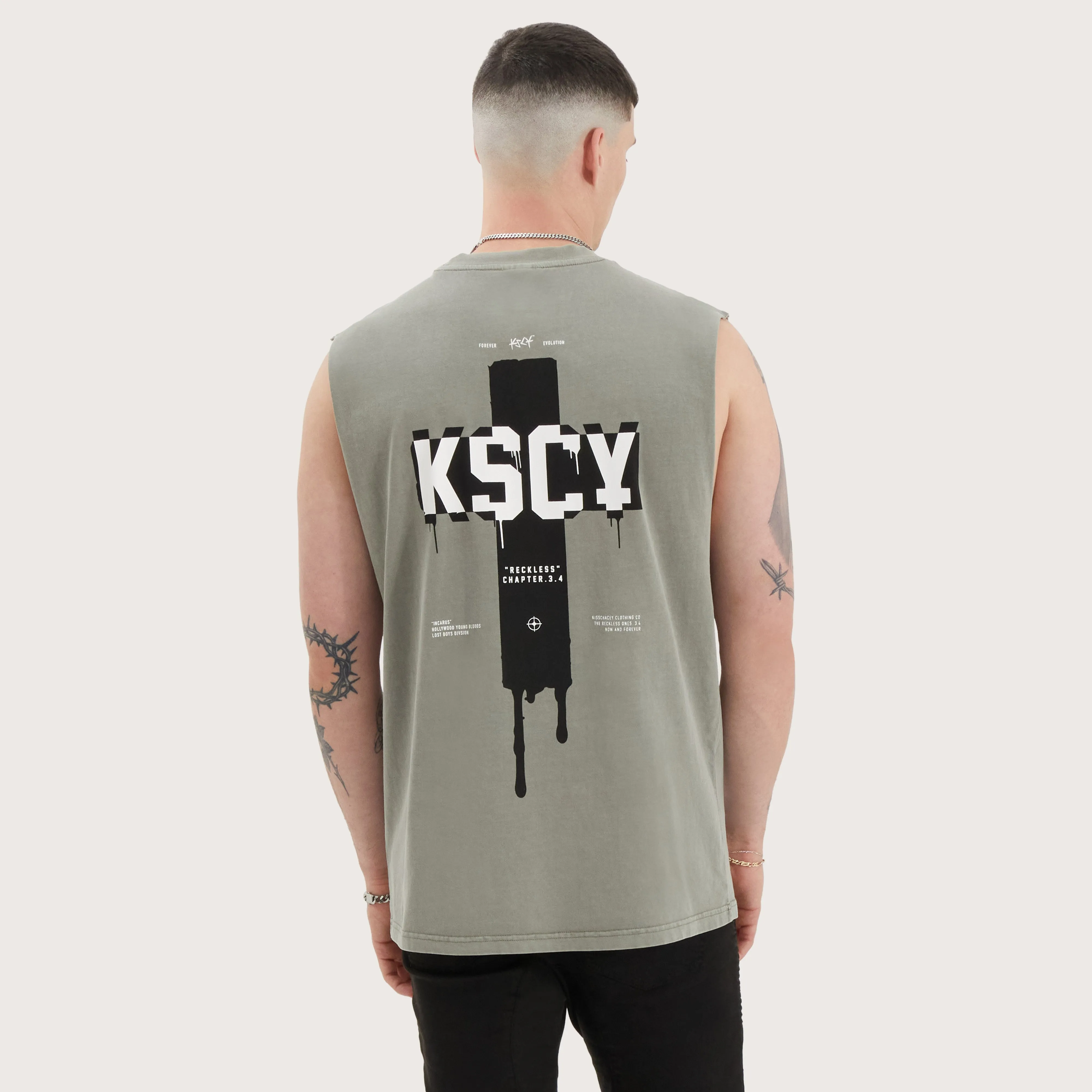 Ripped Relaxed Muscle Pigment Khaki