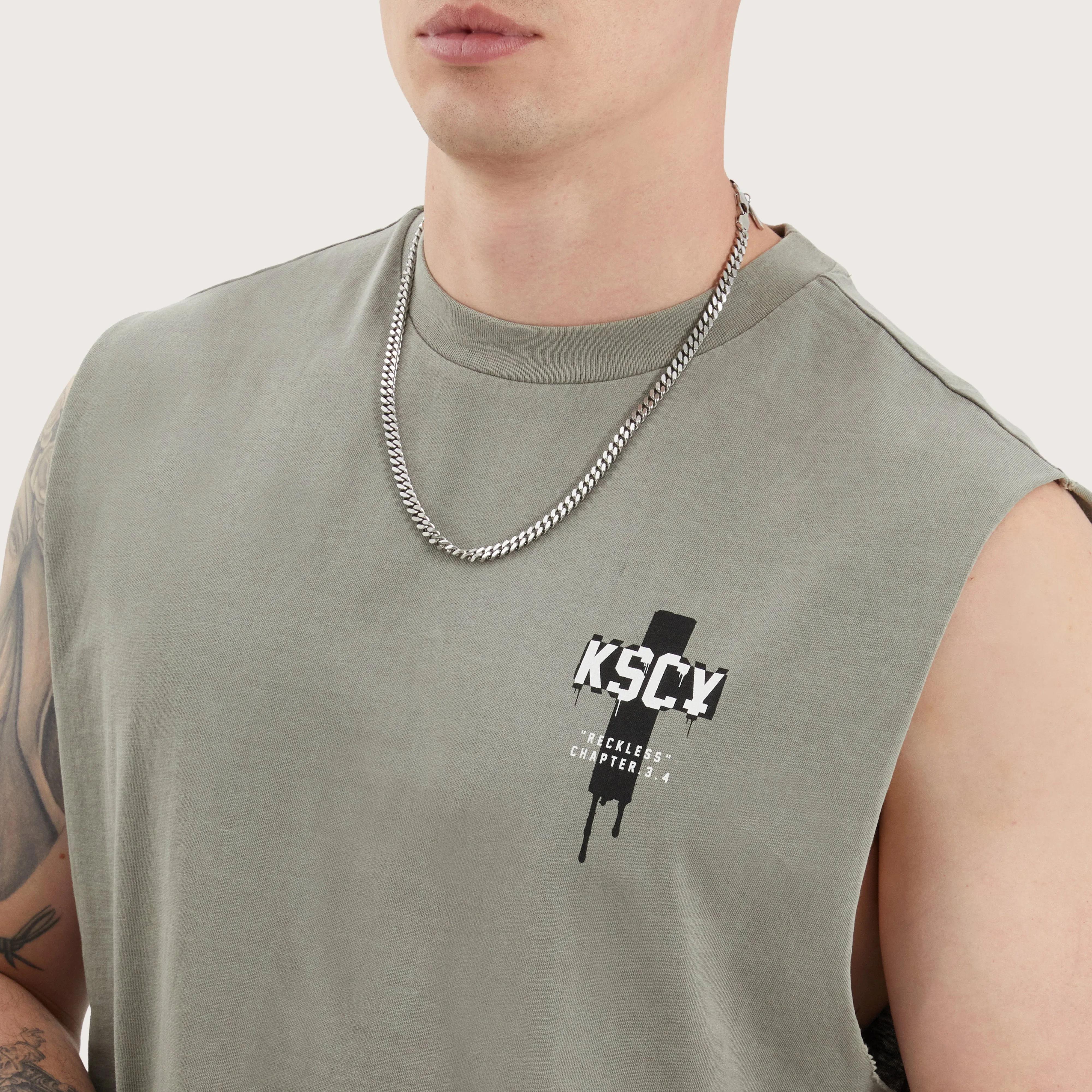 Ripped Relaxed Muscle Pigment Khaki