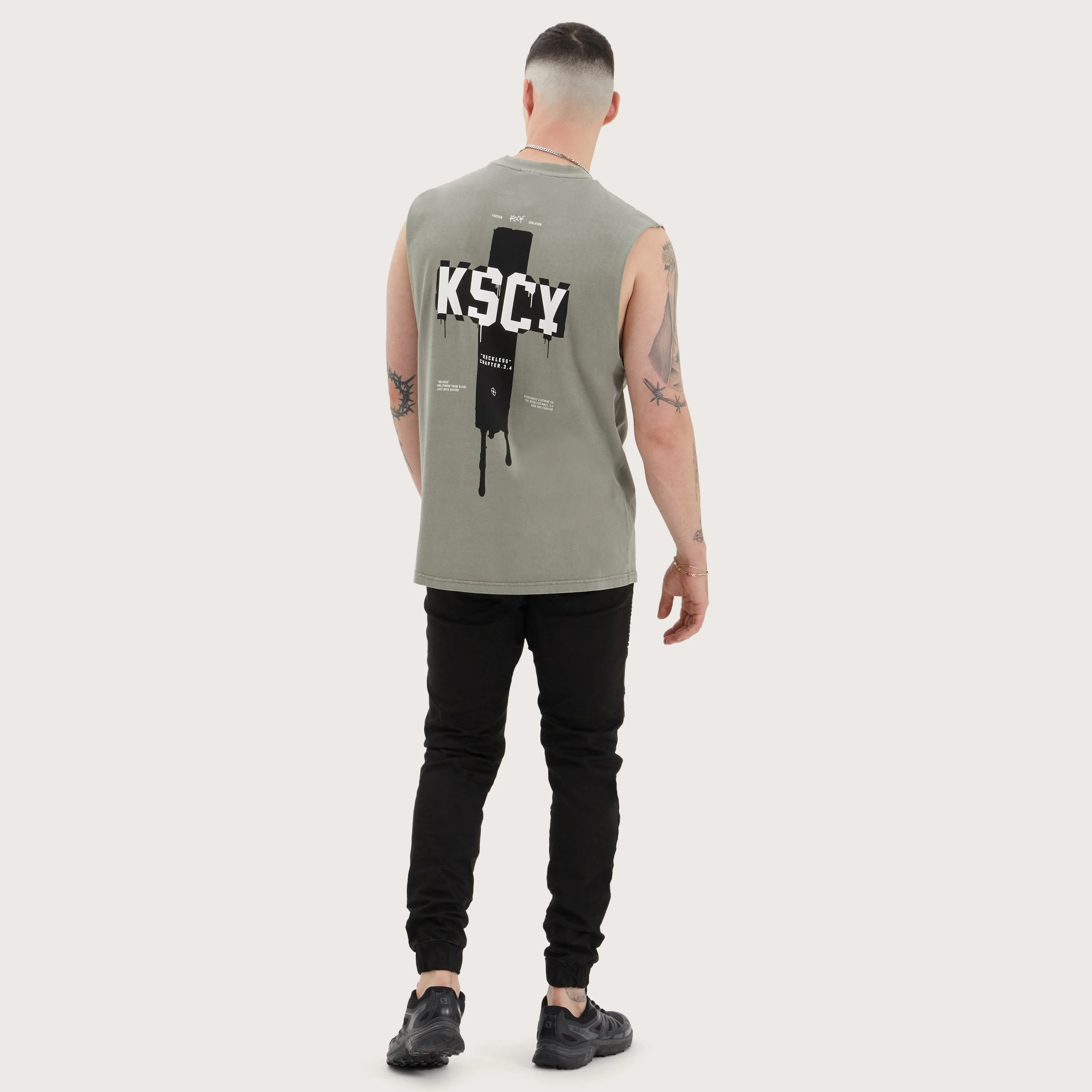 Ripped Relaxed Muscle Pigment Khaki