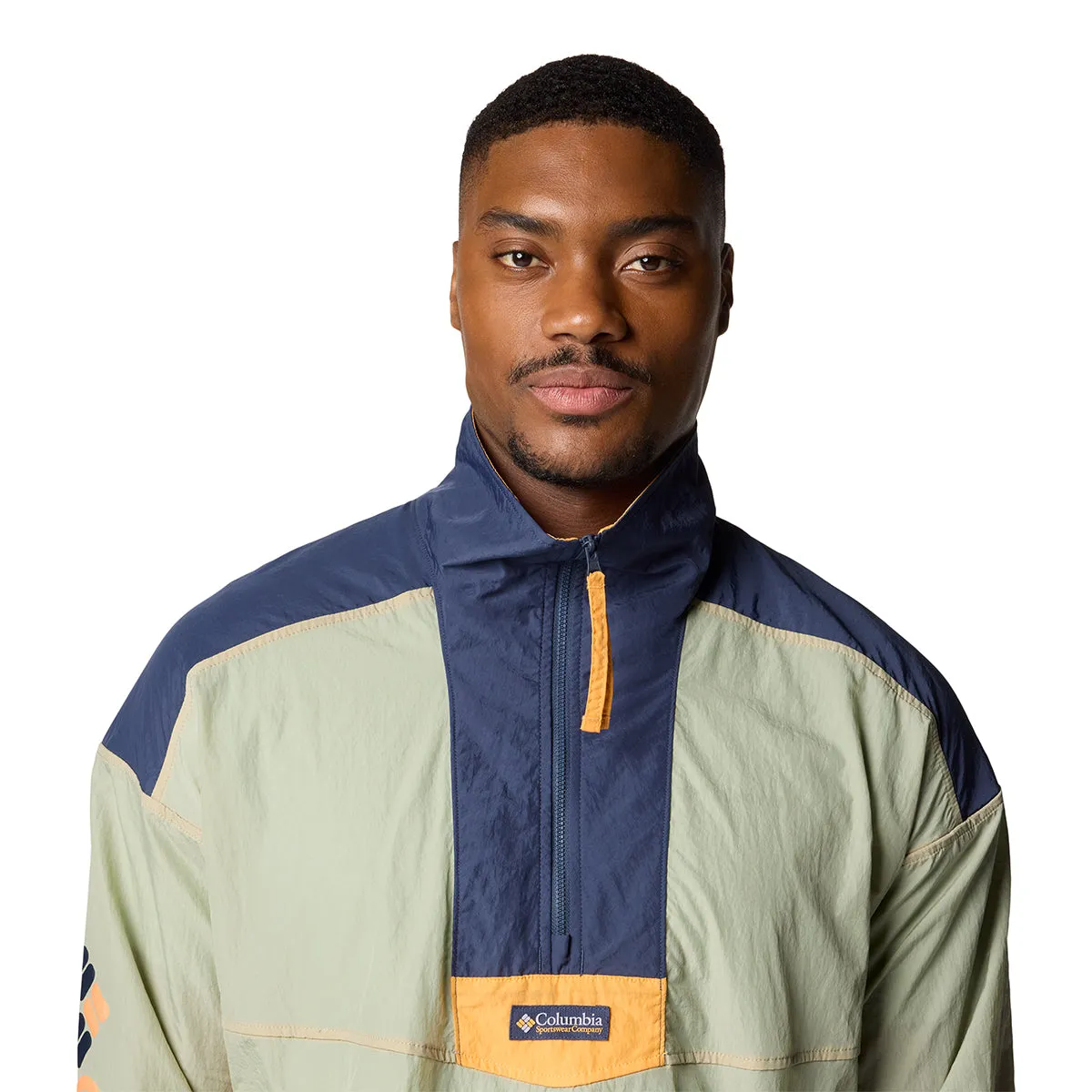 Riptide™ II Retro Windbreaker Anorak - Safari