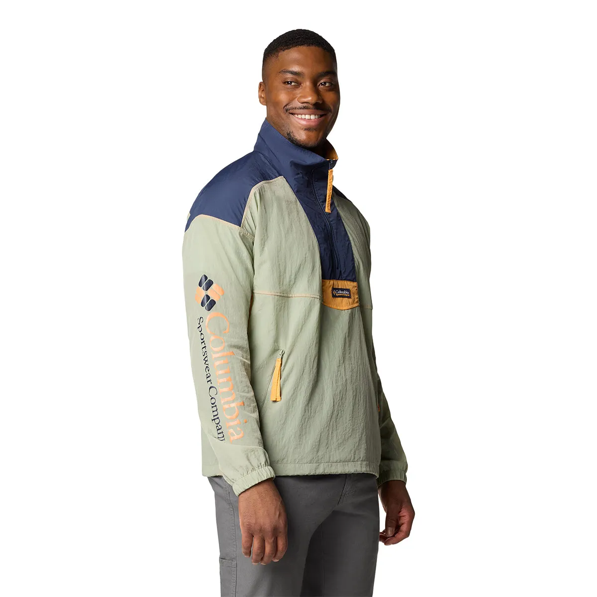 Riptide™ II Retro Windbreaker Anorak - Safari