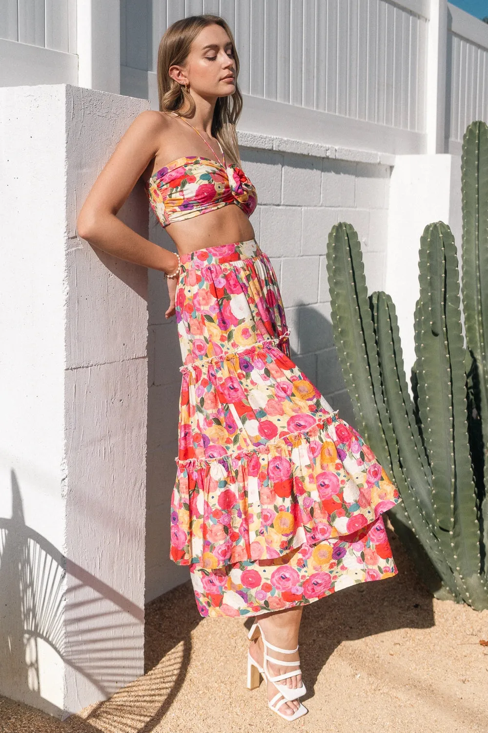 Roma Floral Top