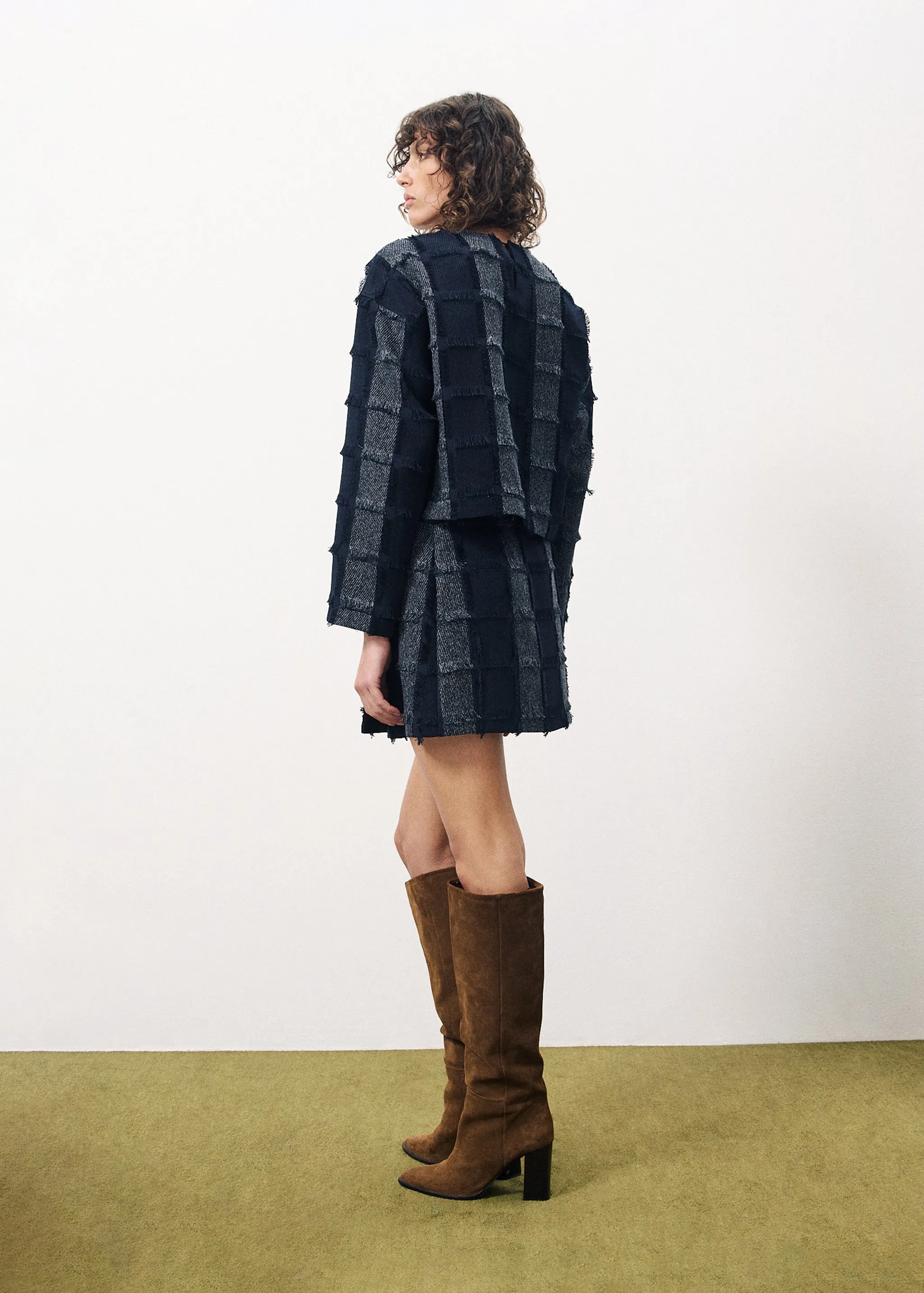 Romane Skirt - Navy