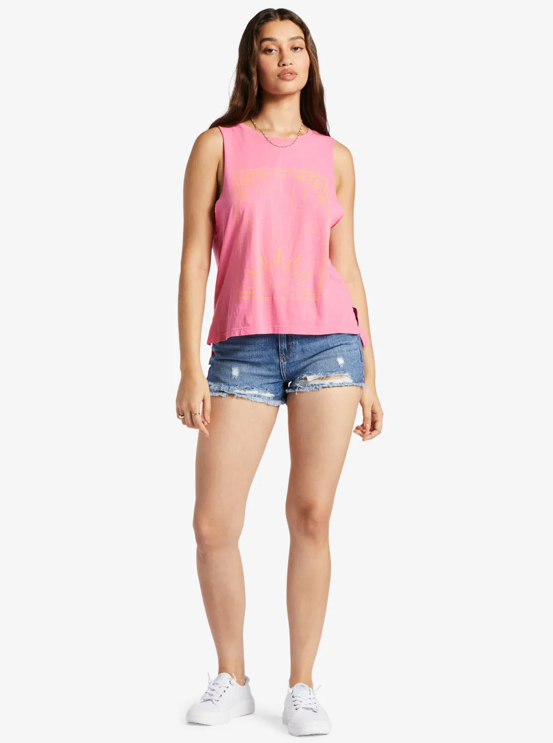 Roxy Women's Rise Up Sleeveless T-Shirt