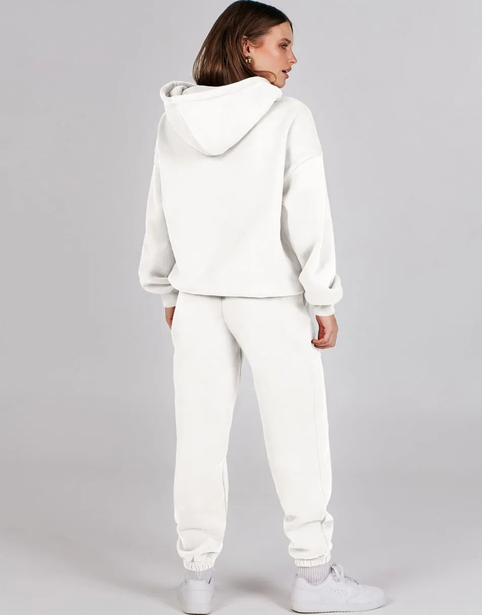 Ruby - Lässiges Herbst-Y2K-Oversize-Hoodie- und Jogger-Set für Damen