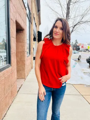 Ruffle Edge Tank