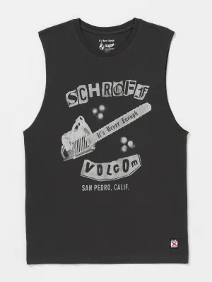 Schroff X Volcom Sleeveless T-Shirt - Stealth