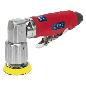 Sealey Air Orbital Sander 50mm Mini Disc Compressor Sanding Tool 1/4" BSP