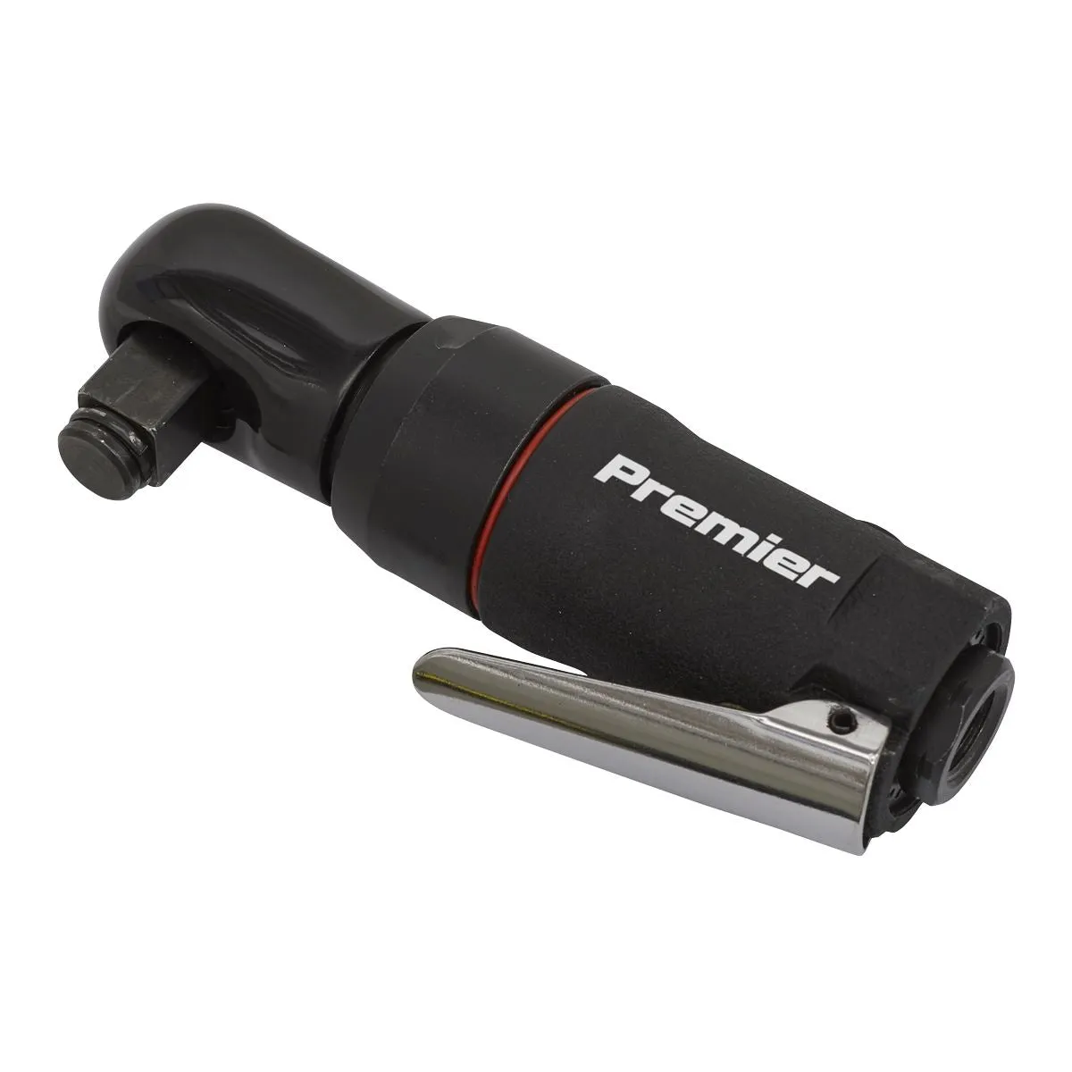 Sealey Premier 2-in-1 Mini Air Ratchet Wrench 1/4" & 1/2"Sq Drive