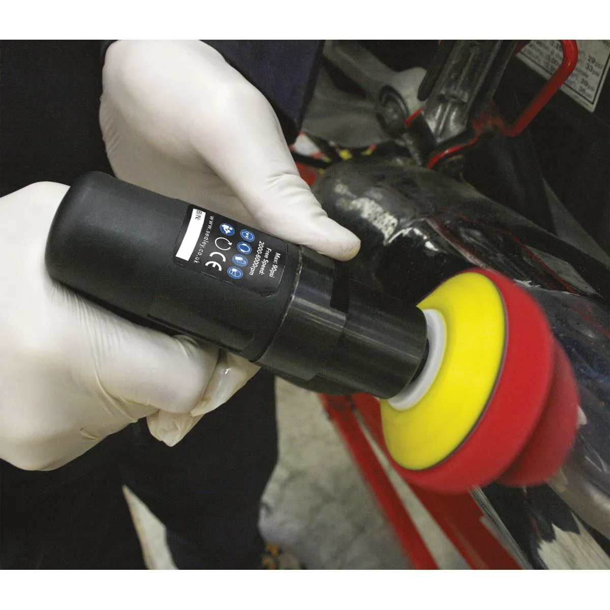 Sealey Premier Premier Composite Mini Air Polisher Ø75mm