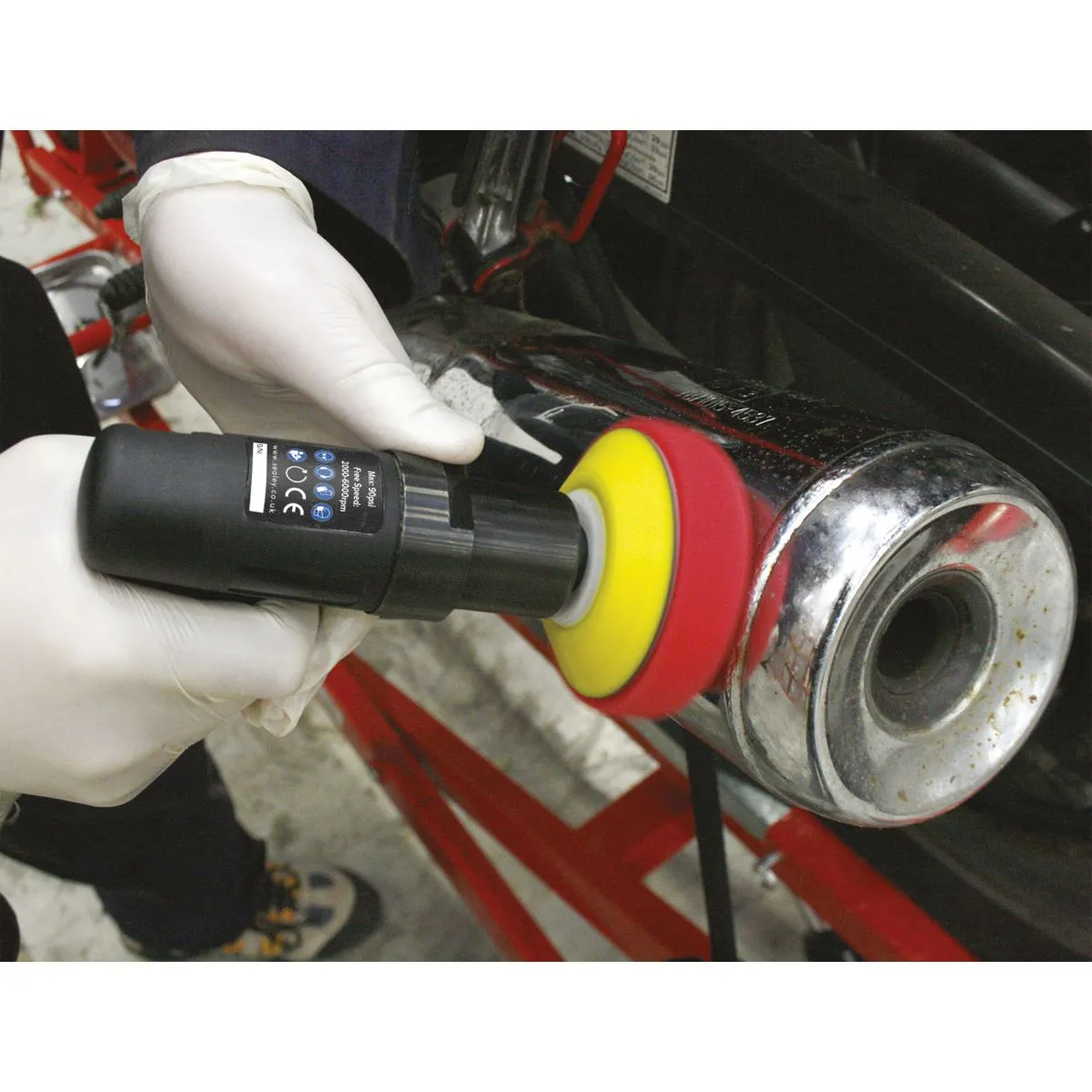 Sealey Premier Premier Composite Mini Air Polisher Ø75mm