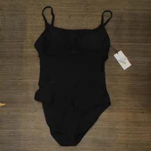 Shade & Shore Women's Mesh One Piece Swimsuit AFO32O Black S