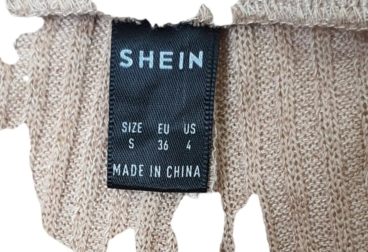 Shein brown long pants ( S )