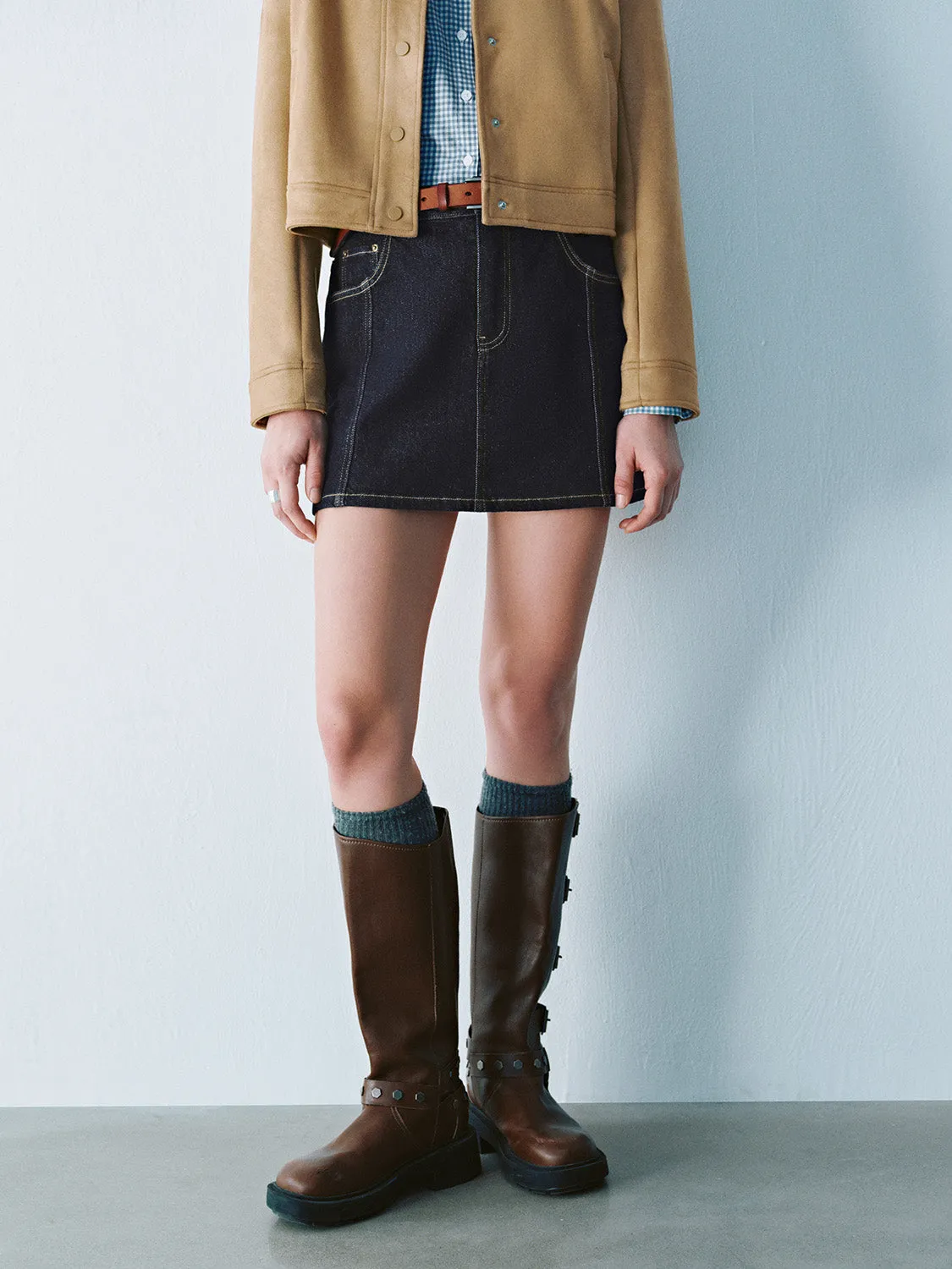 Short Denim Skirts