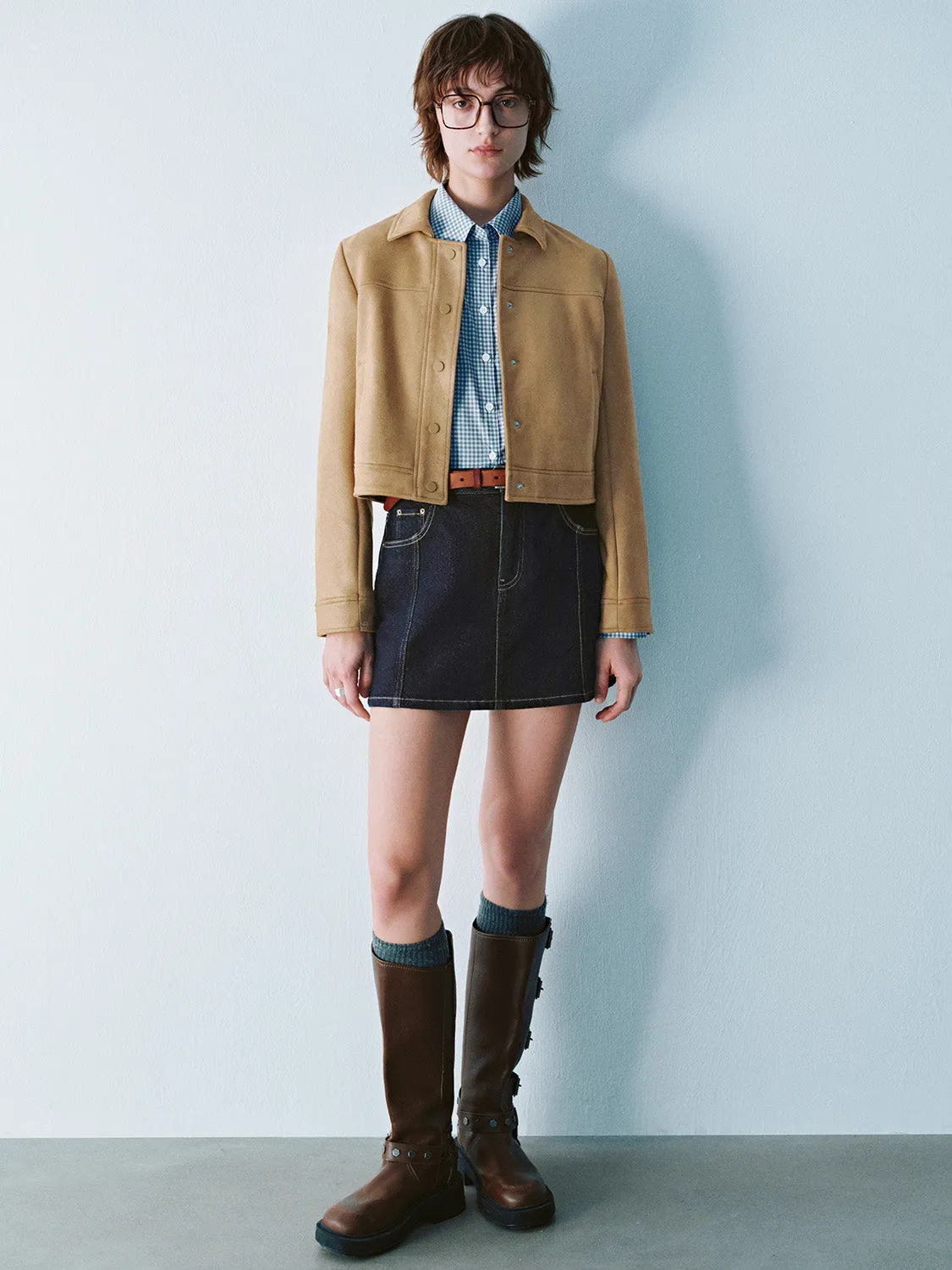 Short Denim Skirts