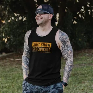 Sh*t Show Supervisor Tank - Black