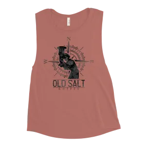 Silent Service Old Salt Coffee Women's Muscle Tank