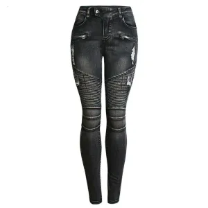 Slim Fit "Patchwork"