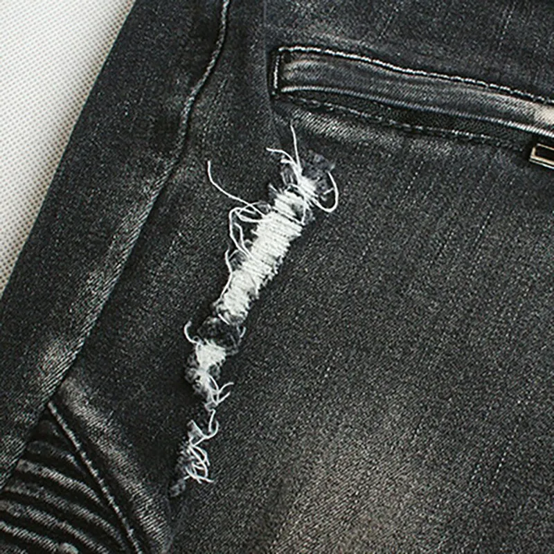 Slim Fit "Patchwork"
