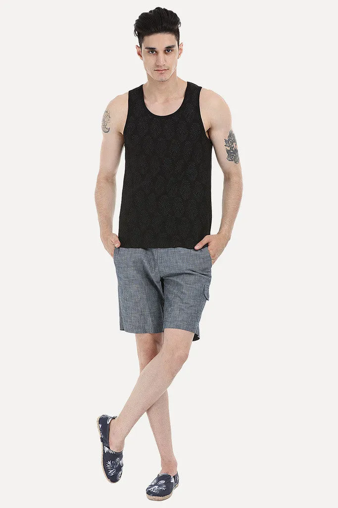 Soft Cotton Printed Tank