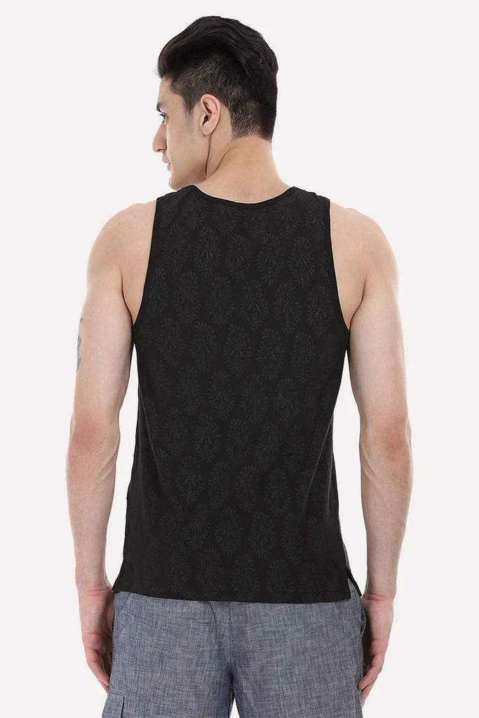 Soft Cotton Printed Tank